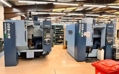 installation of a second matsuura 5-axis cnc