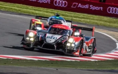 Champagne & snow at Silverstone for Judd Power